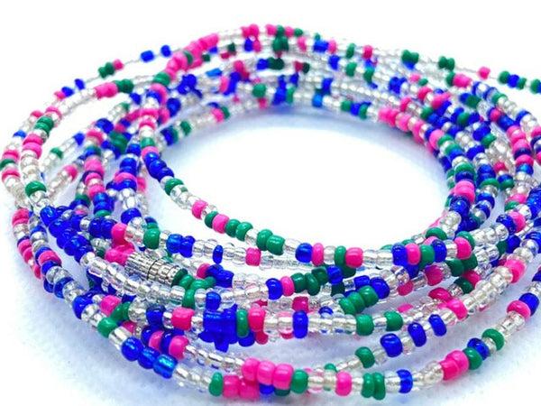 Waist Beads | Blue Range | All Sizes Available