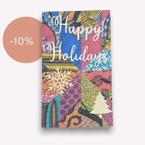Happy Holidays Card African Afrocentric Christmas Seasons Greetings Cards