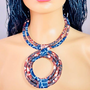 Fabric Statement Set | 3 | Blue Autumn