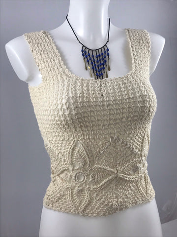 Crochet Top | Square Line