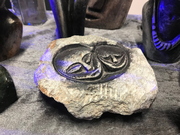Stone Carving | Two Faces