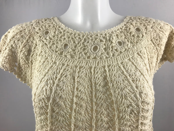 Crochet Top | Square Line