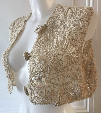 Crochet Top | Waist Coat Light