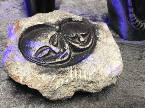 Stone Carving | Two Faces