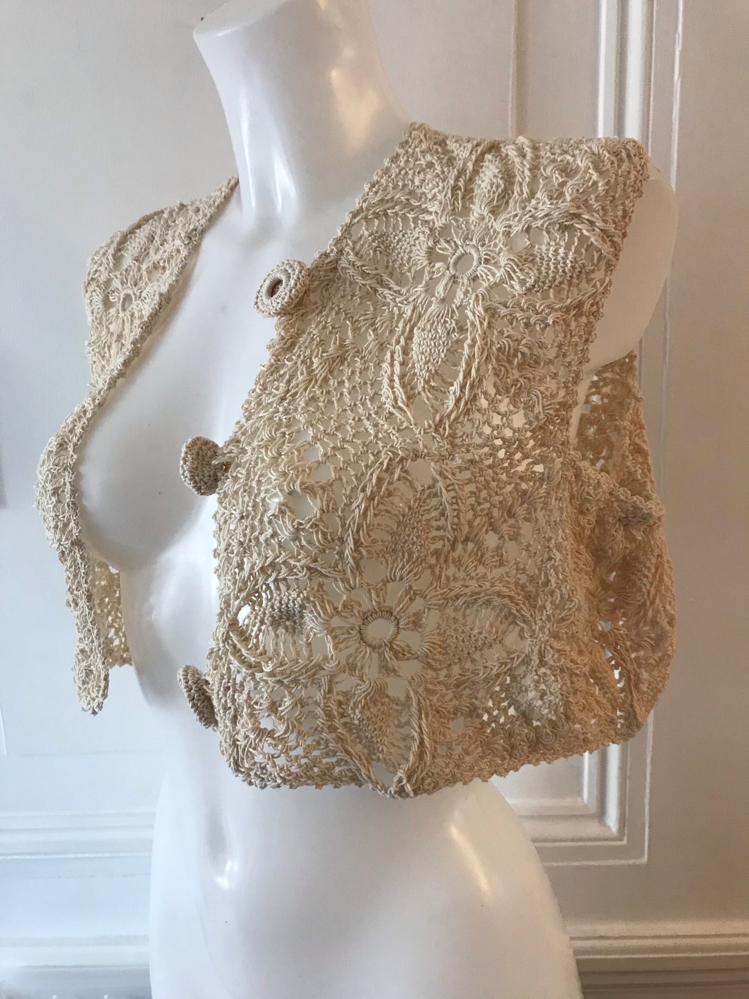 Crochet Top | Square Line