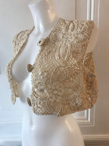 Crochet Top | Square Line